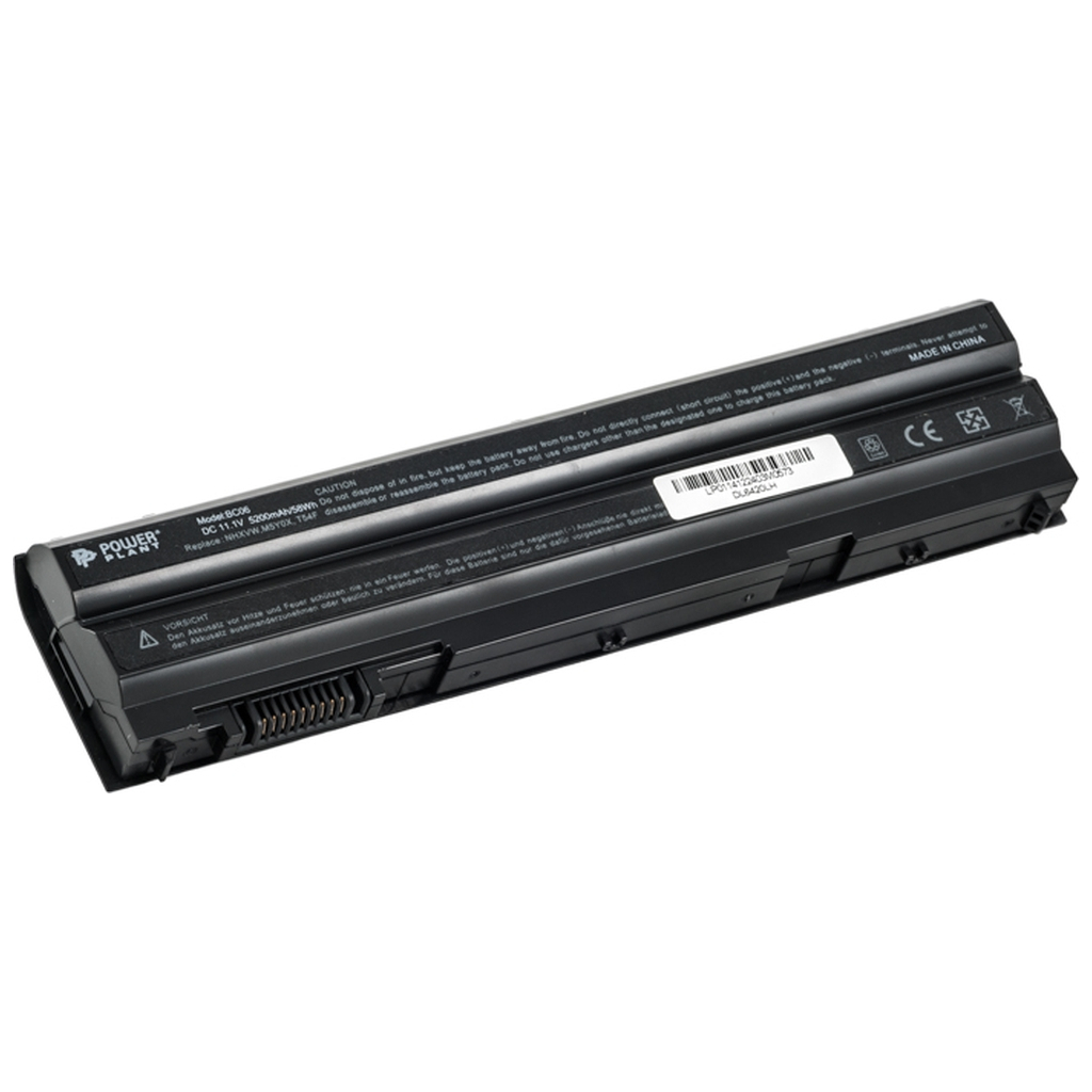 Акумулятор до ноутбука DELL Latitude E6420 (T54F3, DL6420LH) 11.1V 5200mAh PowerPlant (NB00000117) - зображення 1
