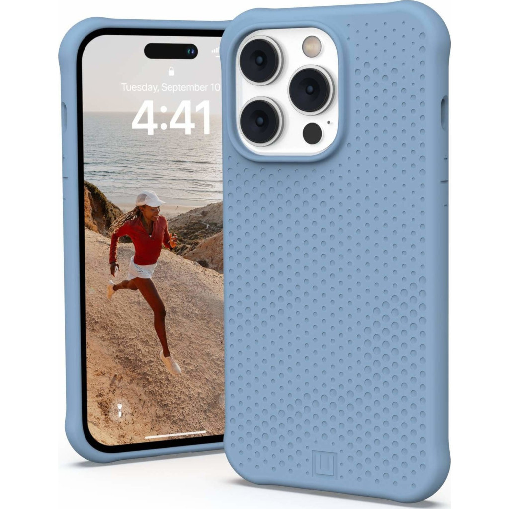 Чохол до мобільного телефона UAG [U] Apple iPhone 14 Pro Dot Magsafe, Cerulean (114082315858) - изображение 11