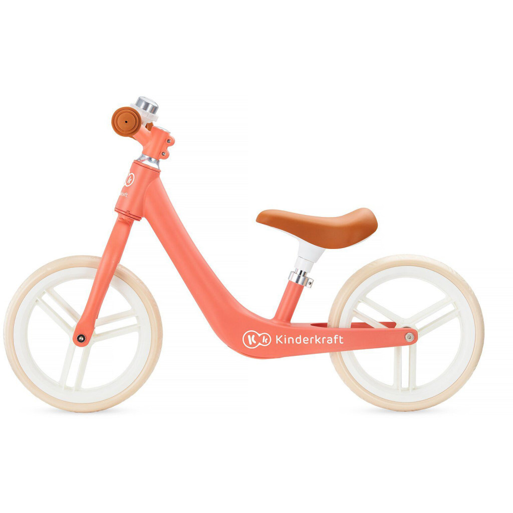 Біговел Kinderkraft Fly Plus Coral (KKRFLPLCRL0000) (5902533915040) - зображення 6