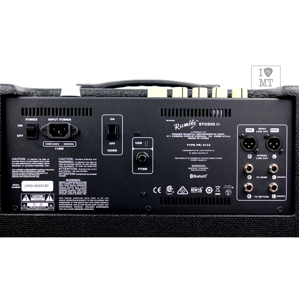 Комбопідсилювач Fender Rumble Studio 40 (227112) - зображення 4