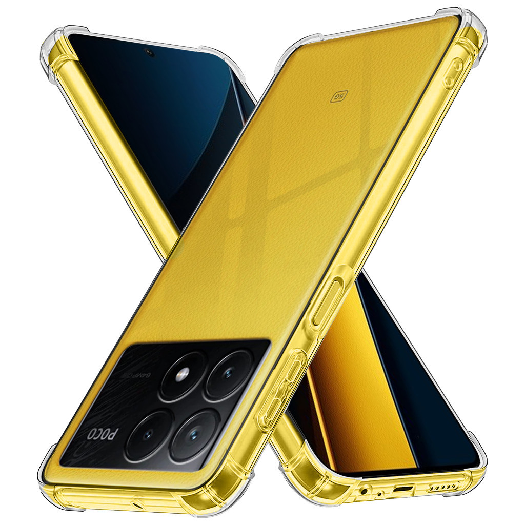 Чохол до мобільного телефона BeCover Anti-Shock Poco X6 Clear (710614) - зображення 1