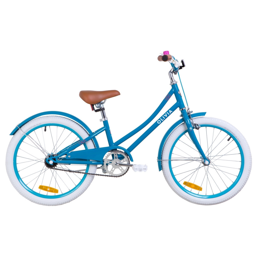 Велосипед Дорожник 20" OLIVIA рама-11,5" 2019 бірюзовий (OPS-FRK-20-082) - зображення 1