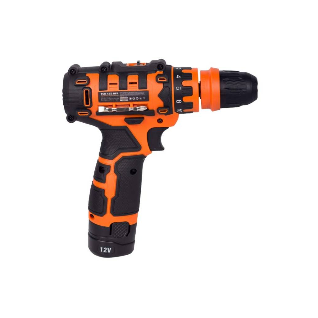 Шуруповерт Tekhmann TCD-12/2 DFR 2Ah (853784) - зображення 3