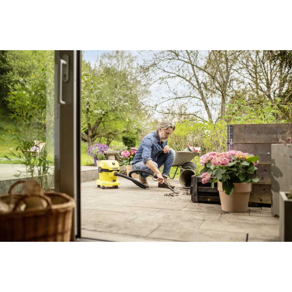 Пилосос будівельний Karcher акумуляторний WD 2-18, 18V, 12л (без АКБ та ЗП) (1.628-500.0) - изображение 10