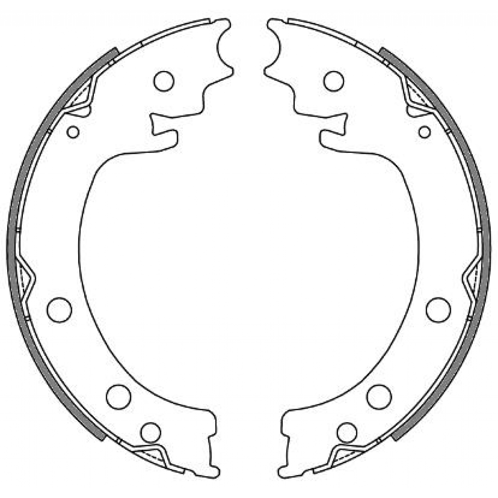 Гальмівні колодки REMSA 4629.00 - зображення 1