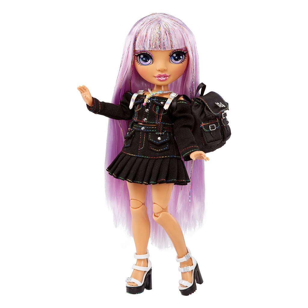 Лялька Rainbow High серії Junior High PJ Party - Ейвері Стайлз (590798) - зображення 2