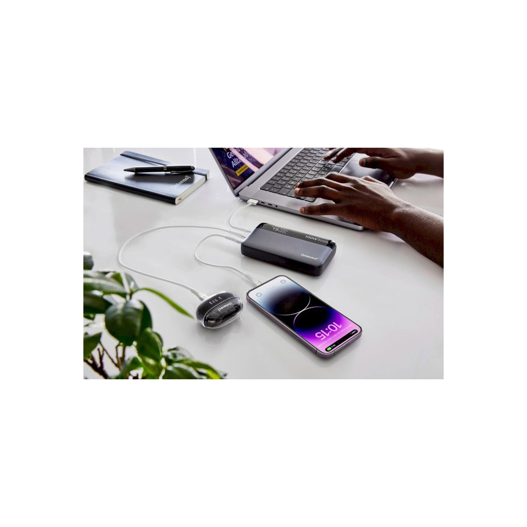 Батарея універсальна Intenso HE20000 20000mAh PD/3.0/100W (7350050) - зображення 4