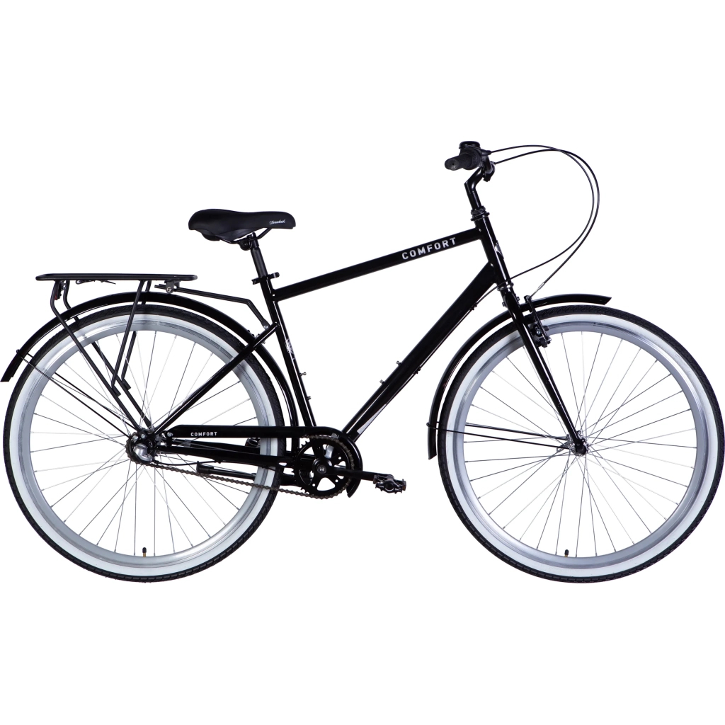 Велосипед Dorozhnik 28" COMFORT MALE Planet DD рама-20" ST 2025 чорний (OPS-D-28-457) - picture 1