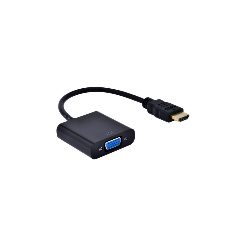 Перехідник ST-Lab HDMI male to VGA F (з кабелями аудіо і живлення від USB) (U-990) - изображение 1
