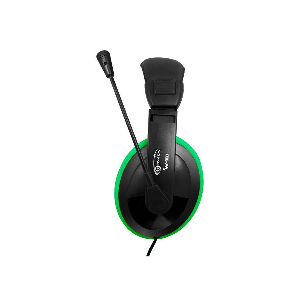 Навушники Gemix W-300 black-green - зображення 3