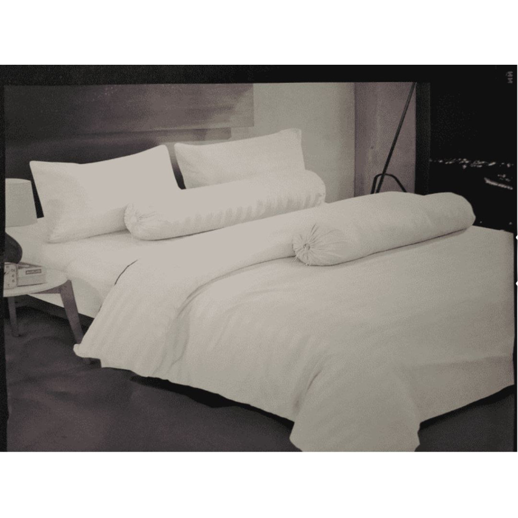 Постільна білизна ШЕМ НЕМР коттон білий двоспальний 175х210 (078КДбіла) - зображення 1