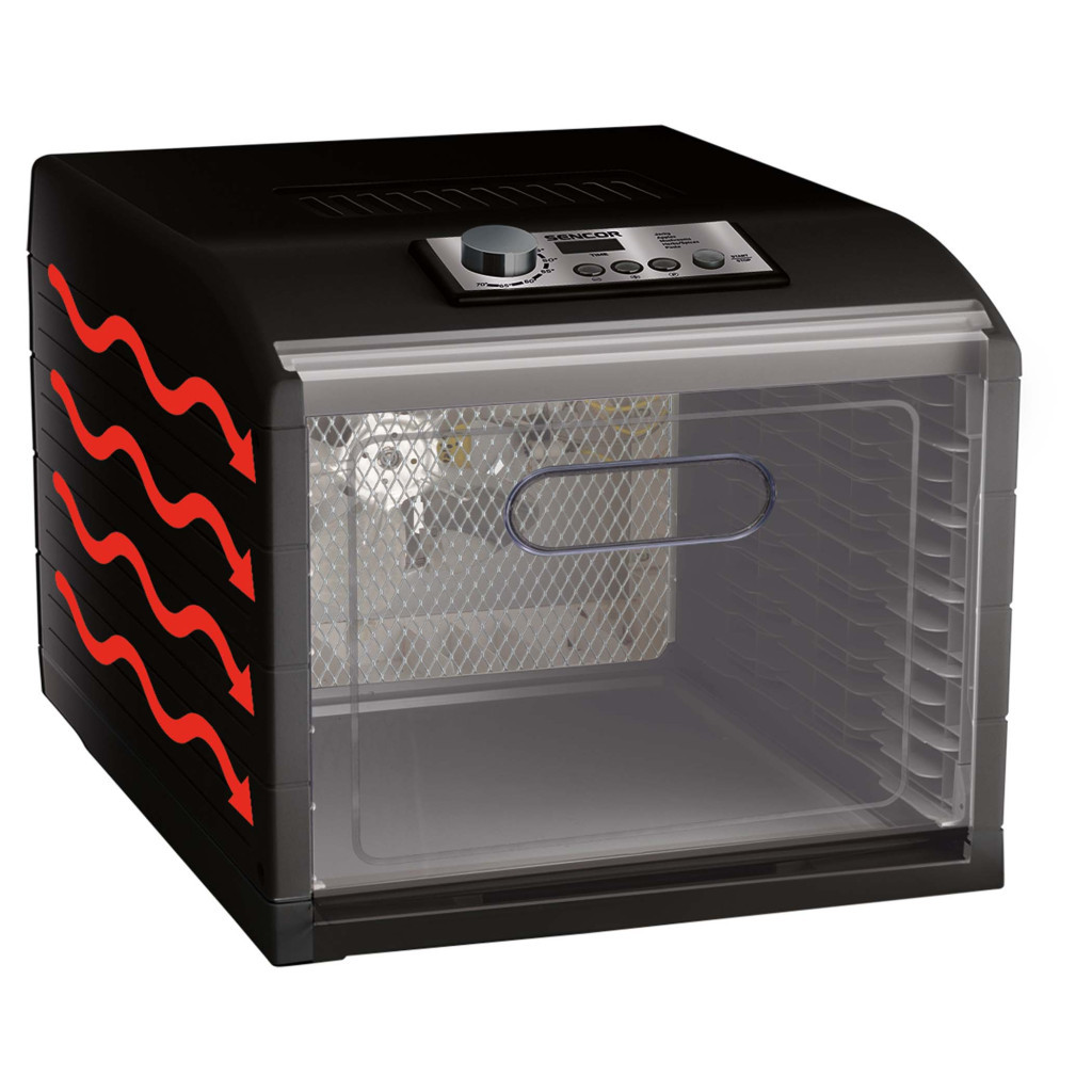 Сушка для овочів та фруктів Sencor SFD 6601BK - зображення 6