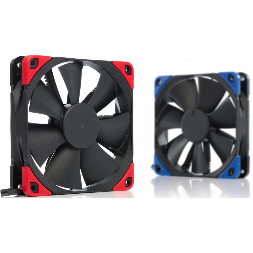 Кулер до корпусу Noctua NF-F12PWM CHROMAX.BLACK.SWAP - зображення 4