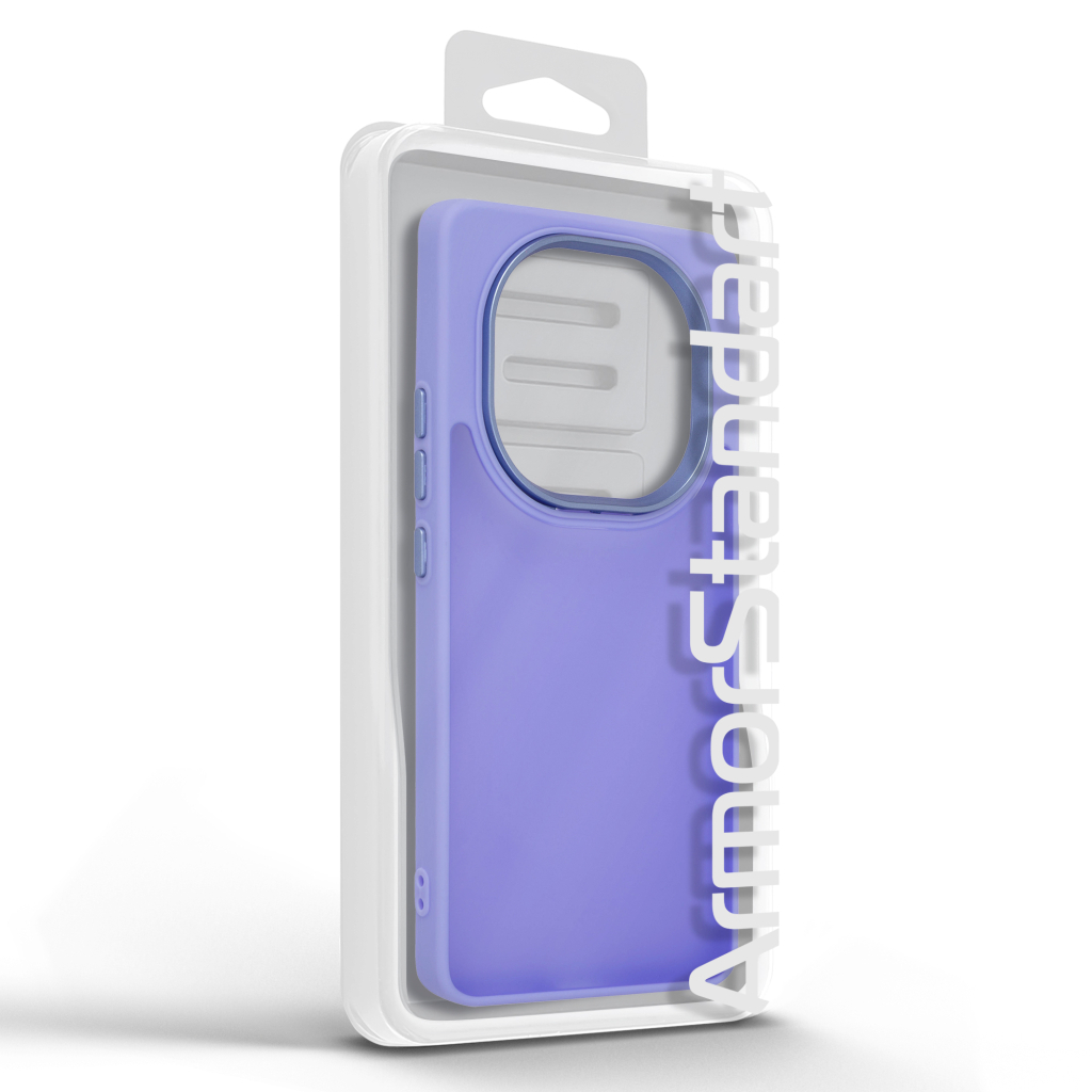 Чохол до мобільного телефона Armorstandart Frame Xiaomi Redmi Note 14 Pro 5G / Poco X7 Violet (ARM82404) - зображення 3