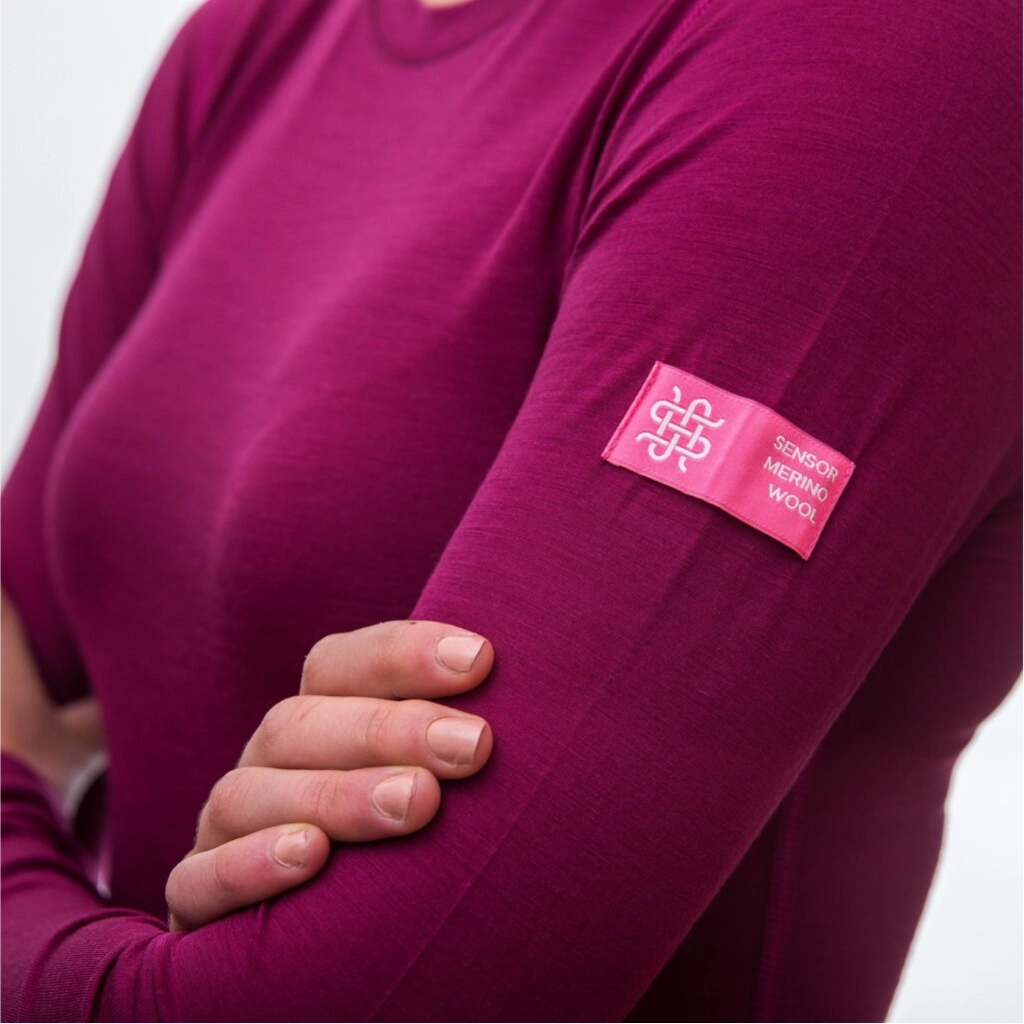 Термокофта Sensor Merino Active LS 12110027, SW11MA-lilla-S (SW11MA-lilla-S) - зображення 5