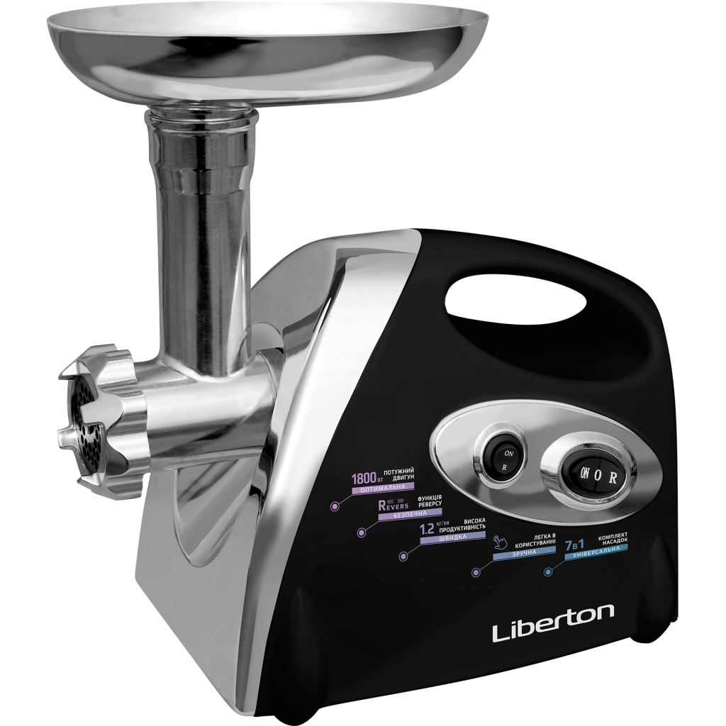 М'ясорубка Liberton LMG-18Т02 - зображення 1