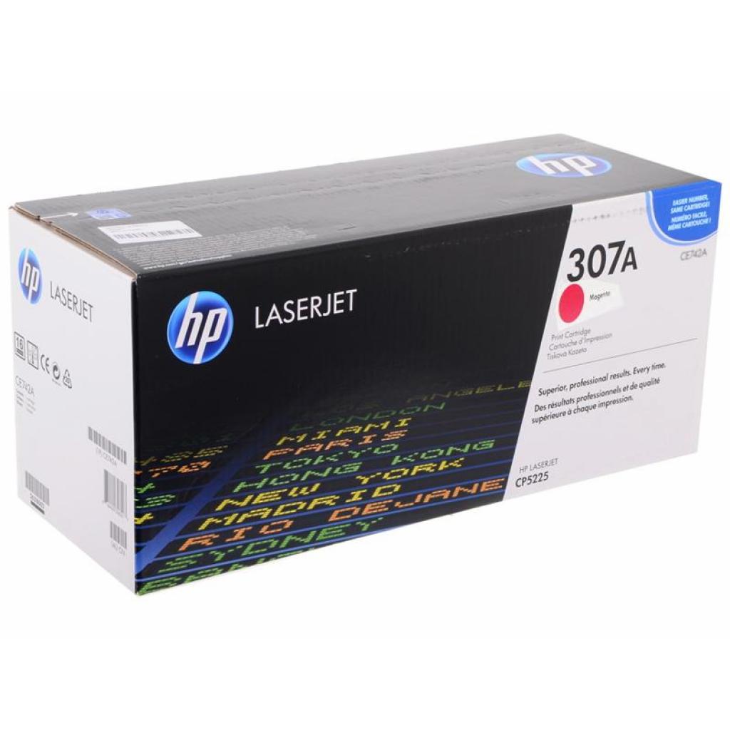 Картридж HP CLJ  307A Magenta (CE743A) - изображение 2