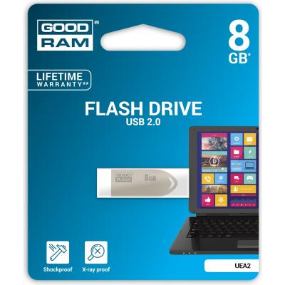 USB флеш накопичувач Goodram 8GB EAZZY USB 2.0 (UEA2-0080S0R11) - зображення 3