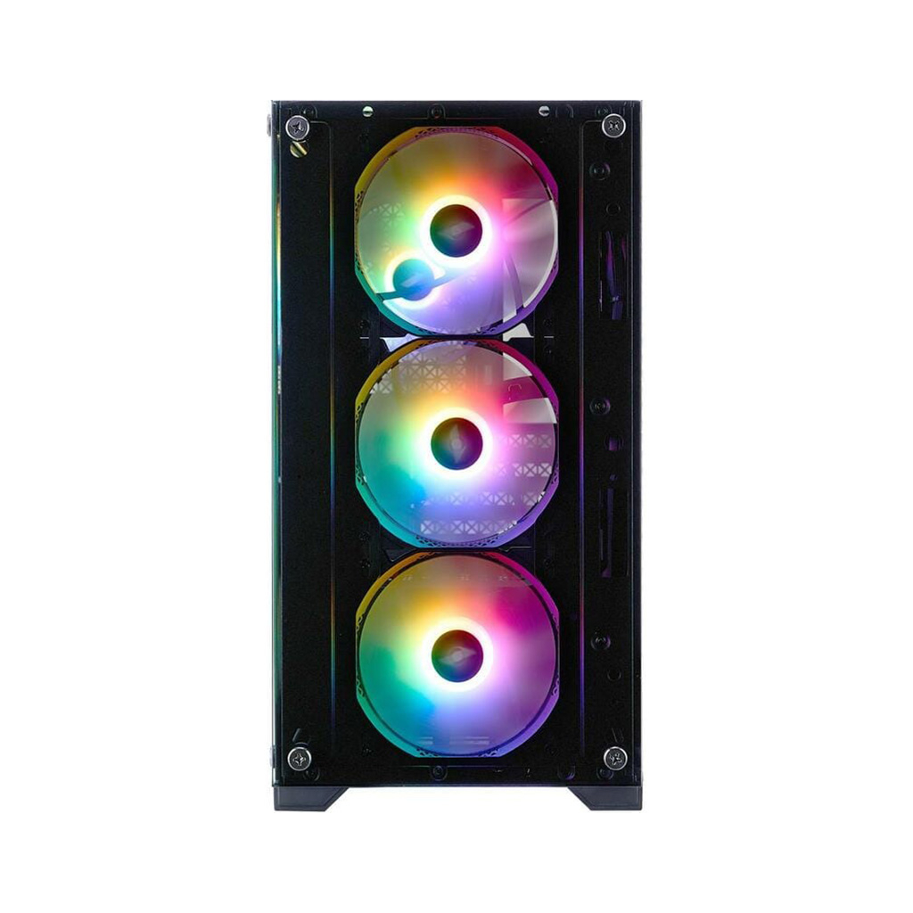 Корпус 1stPlayer X2-M-BK-4F7 - зображення 3