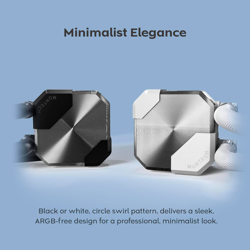 Система рідинного охолодження MONTECH HYPER FLOW SILENT 240 (W) - зображення 11