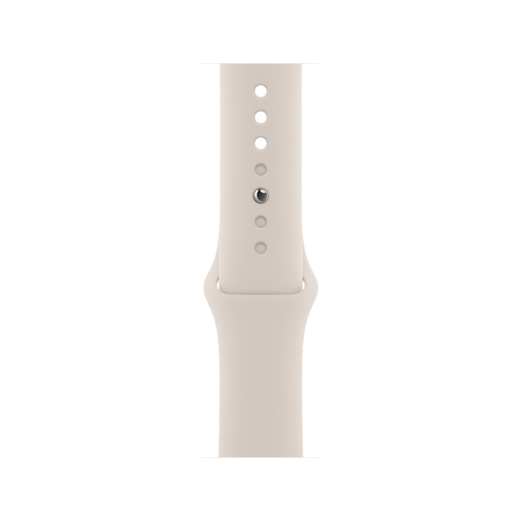 Ремінець до смарт-годинника Apple 45mm Sport Band - Regular Starlight (MKUU3ZM/A) - зображення 1