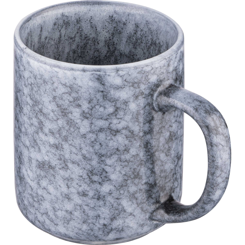 Чашка Ardesto Loreto, 390мл, порцеляна, сіра (AR1039LG) - зображення 2