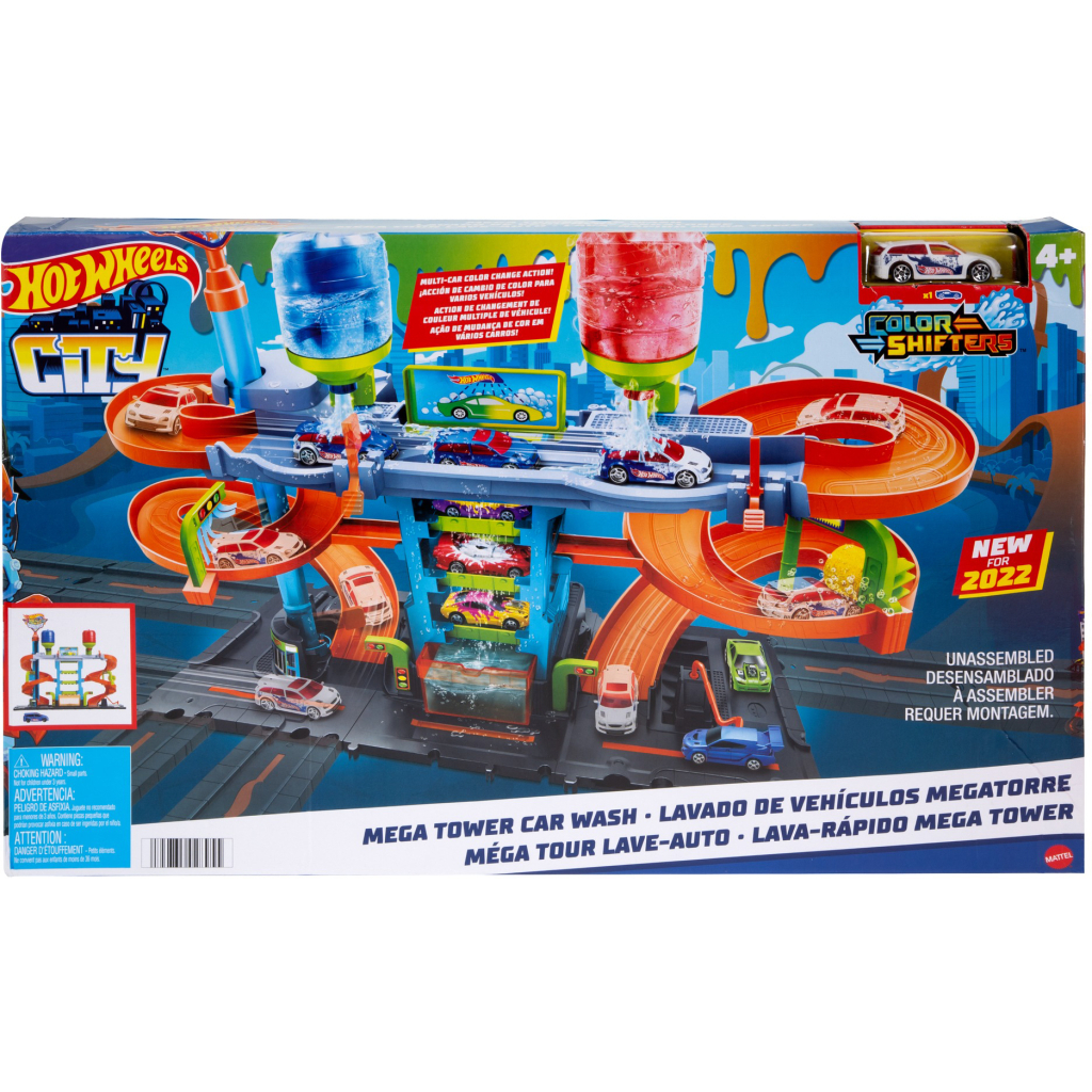 Автотрек Hot Wheels Автомийка: Мегавежа (HDP05) - изображение 6