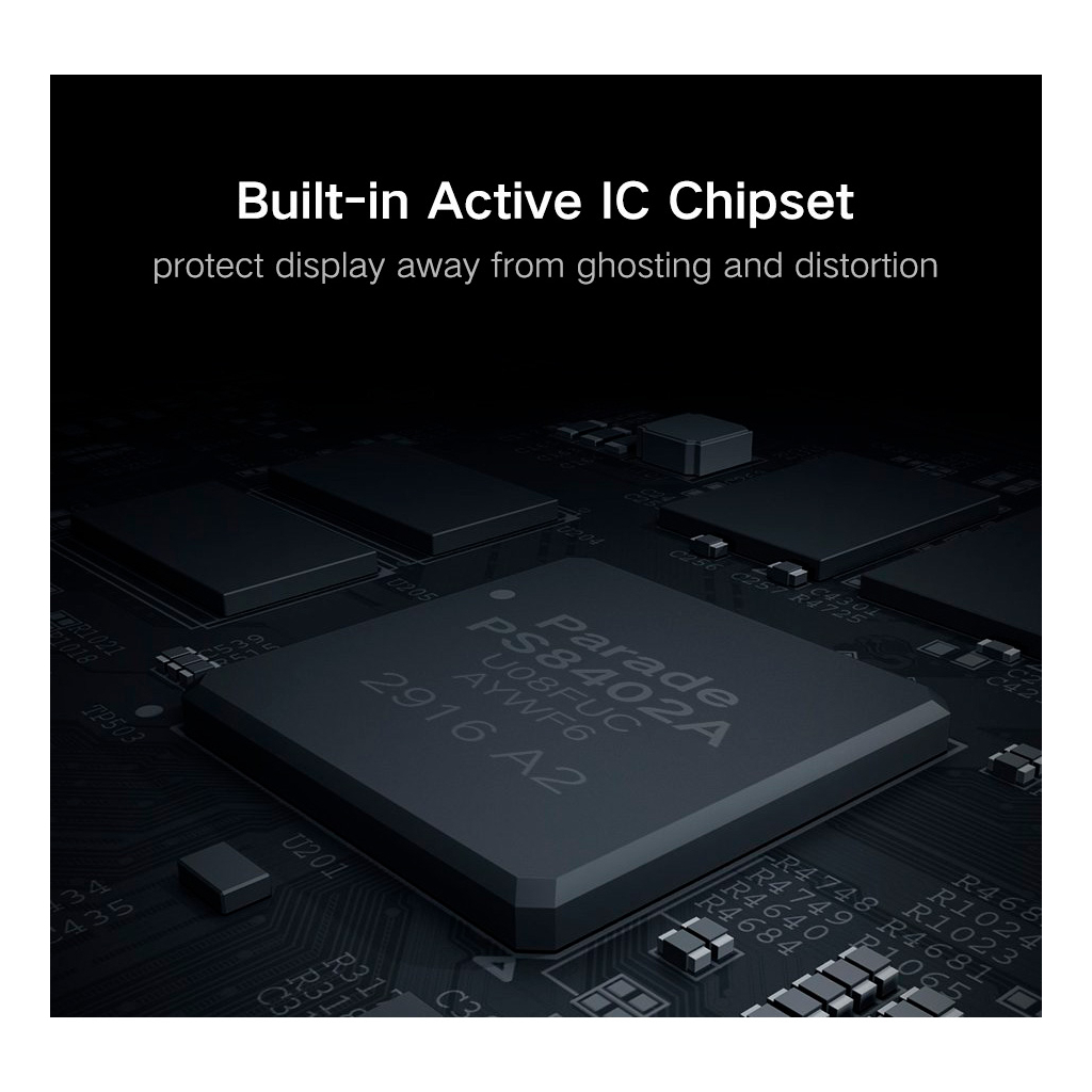 Кабель мультимедійний miniDisplayPort M to HDMI M 1.5m MD101 4K black Ugreen (20848) - зображення 7