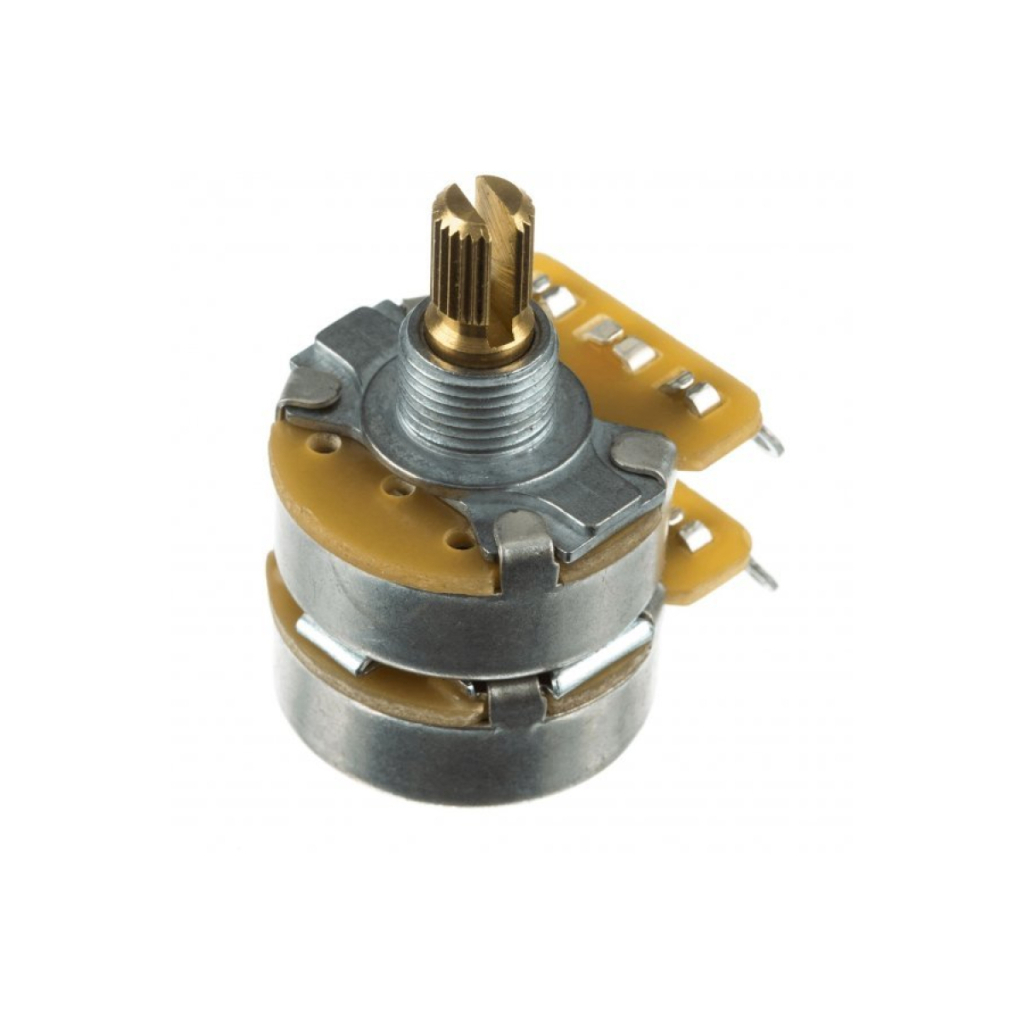 Потенціометр для гітари Fender Dual 500K/250K Split Shaft Potentiometer (301541) - зображення 3