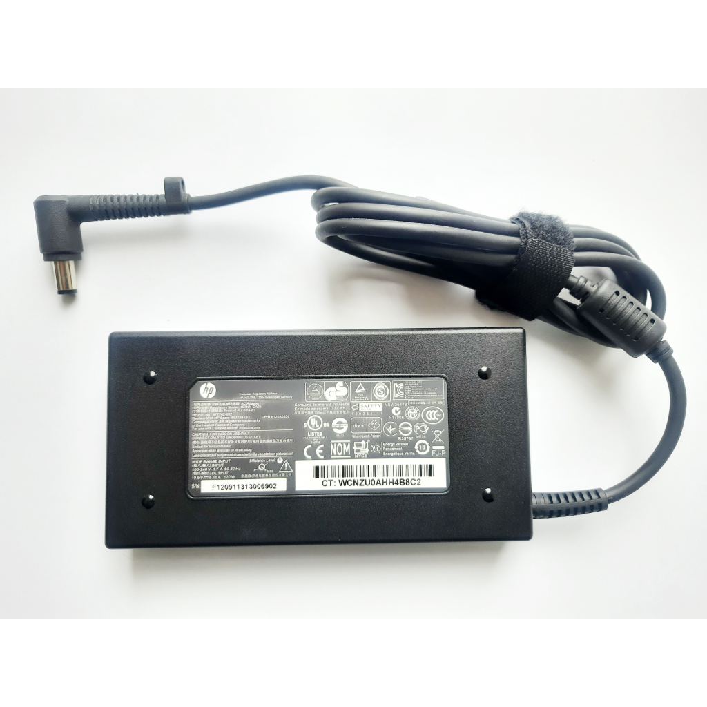 Блок живлення до ноутбуку HP 120W 19.5V, 6.15A, 7.4/5.1(pin inside) Slim (HSTNN-CA25 / A40279) - зображення 1