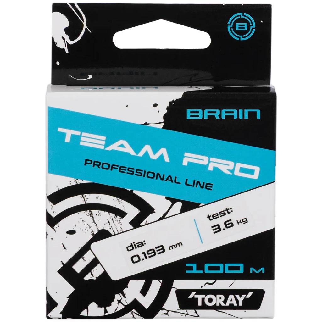 Волосінь Brain Team Pro 100m 0.193mm 3.6kg (1858.26.97) - изображение 2
