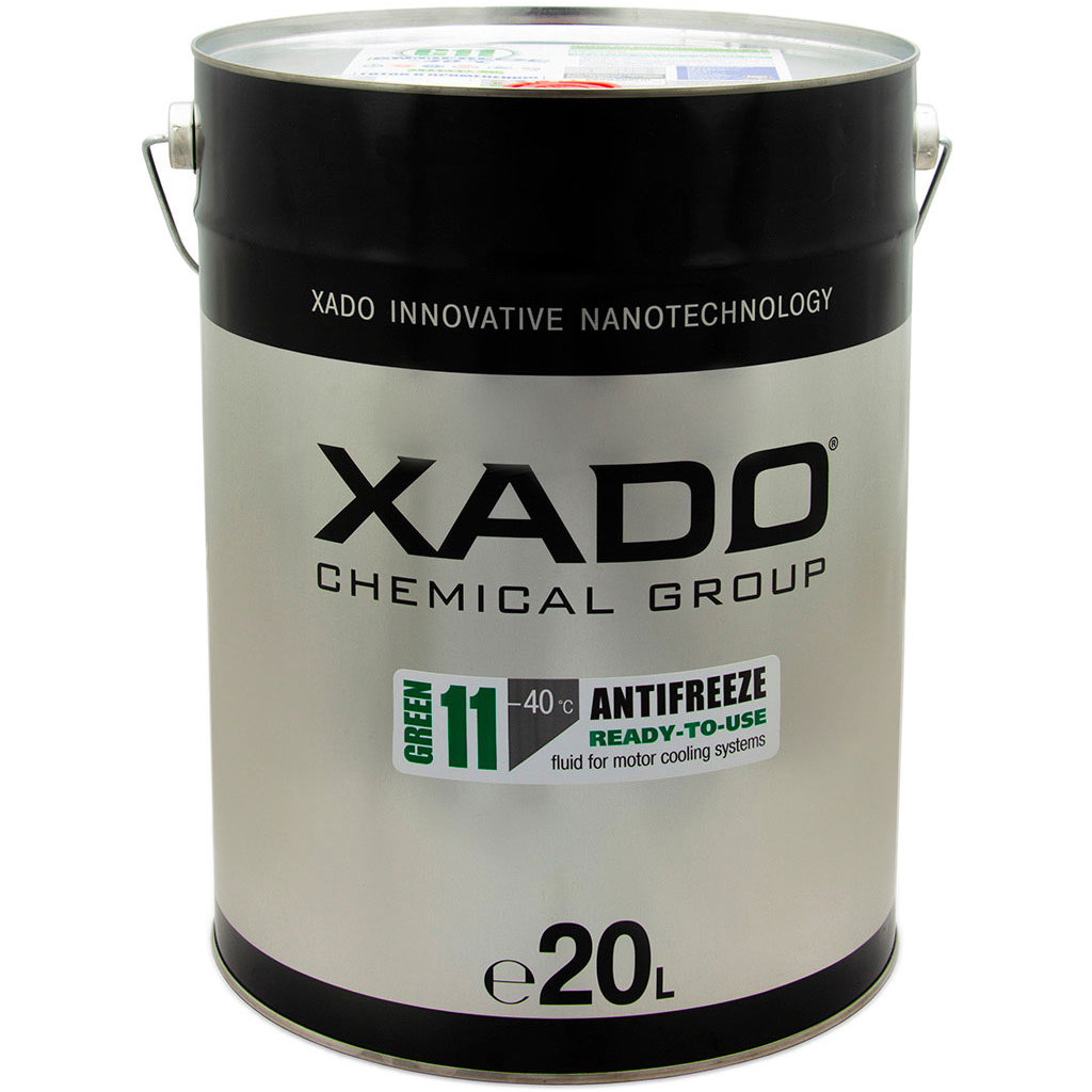 Антифриз Xado Green 11 -40 20 л (XA 58506) - зображення 1