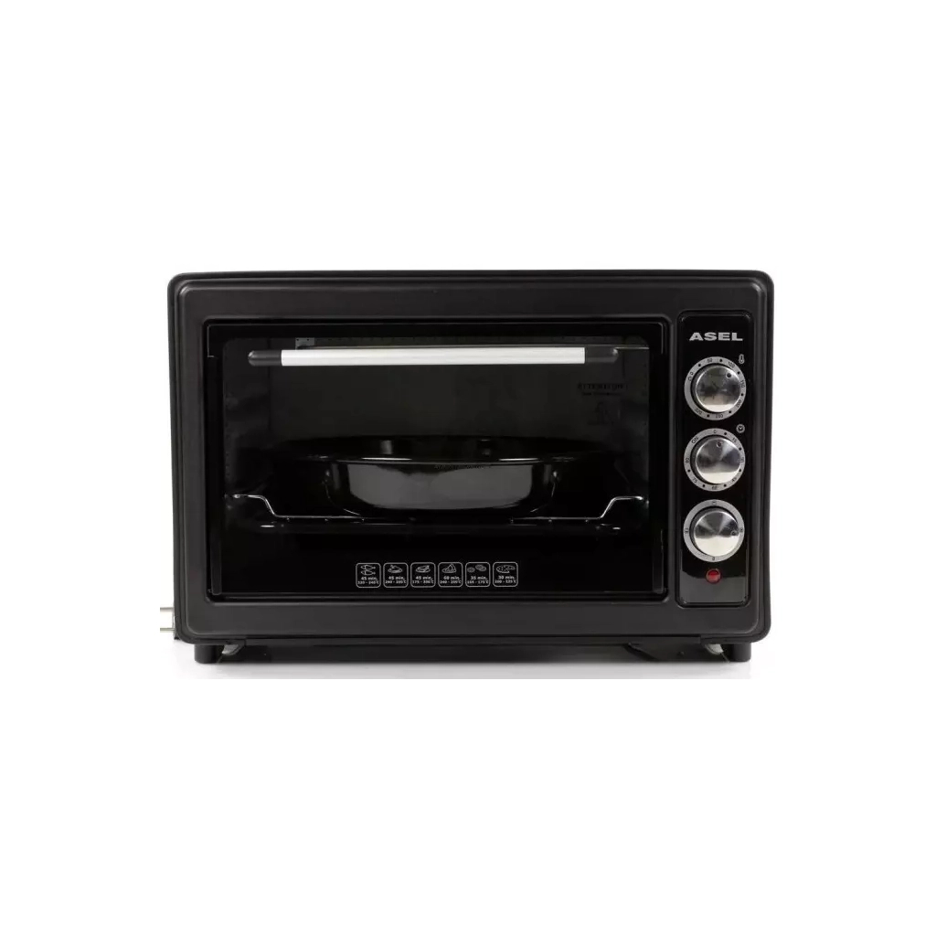 Електропіч ASEL AF 33-23 BLACK - зображення 1