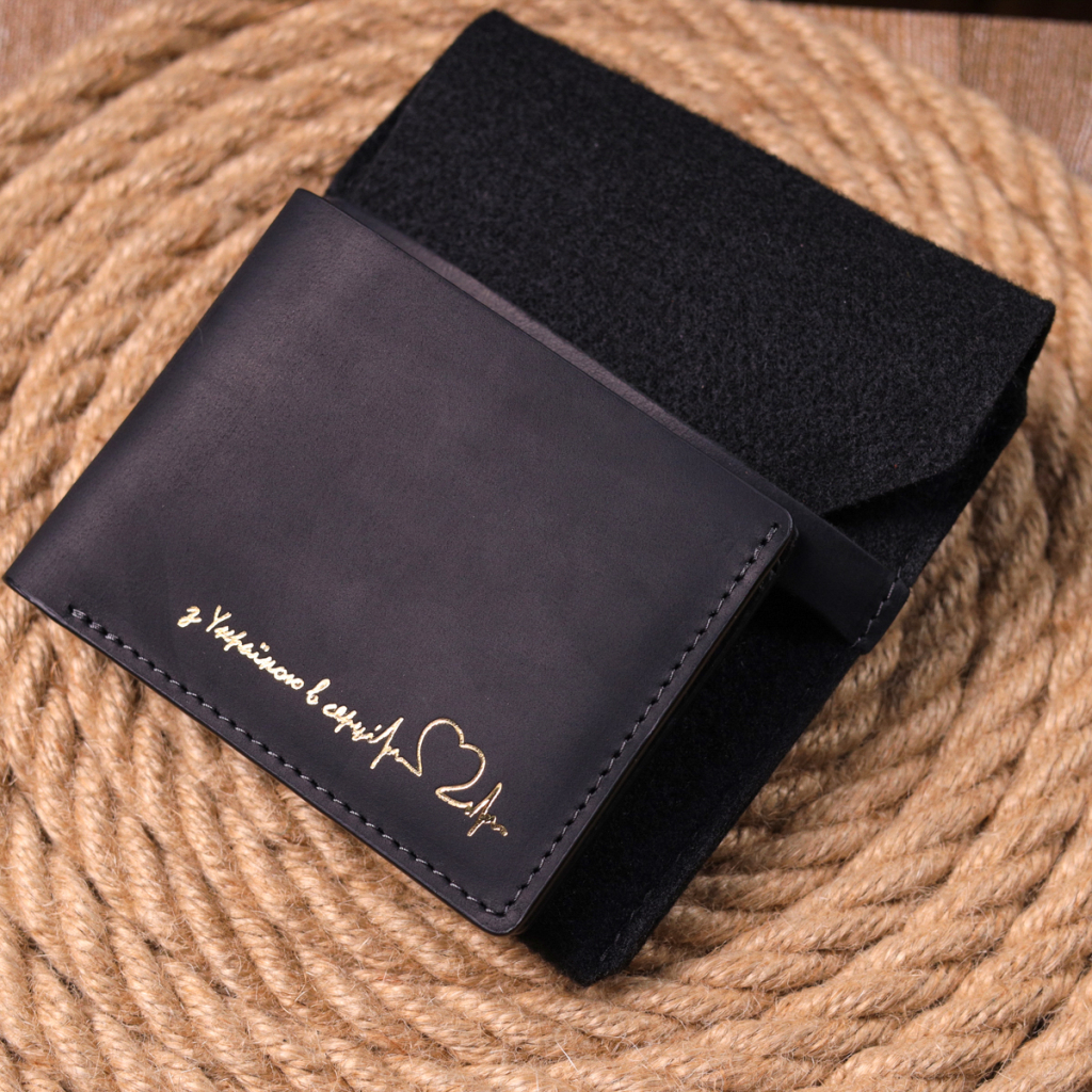 Портмоне Grande Pelle Шкіряне Чорне (16733) - зображення 10