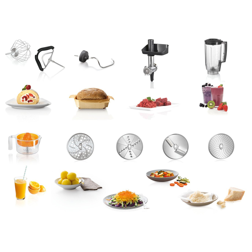 Кухонний комбайн Bosch MUM58M59 - зображення 5