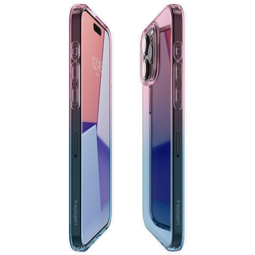 Чохол до мобільного телефона Spigen Apple iPhone 15 Pro Liquid Crystal Gradation Pink (ACS06700) - зображення 8