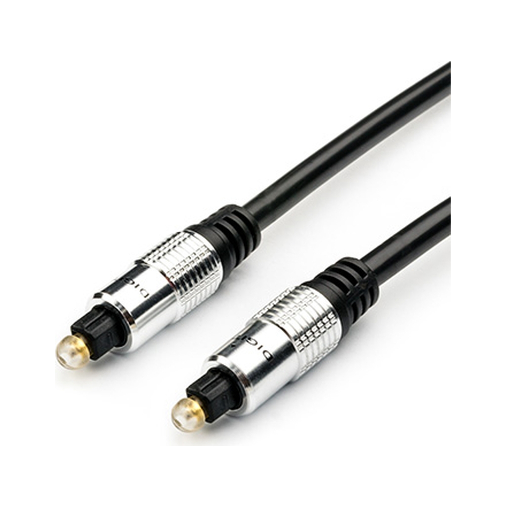 Кабель мультимедійний Optical Toslink 1.8m Atcom (10703) - зображення 1