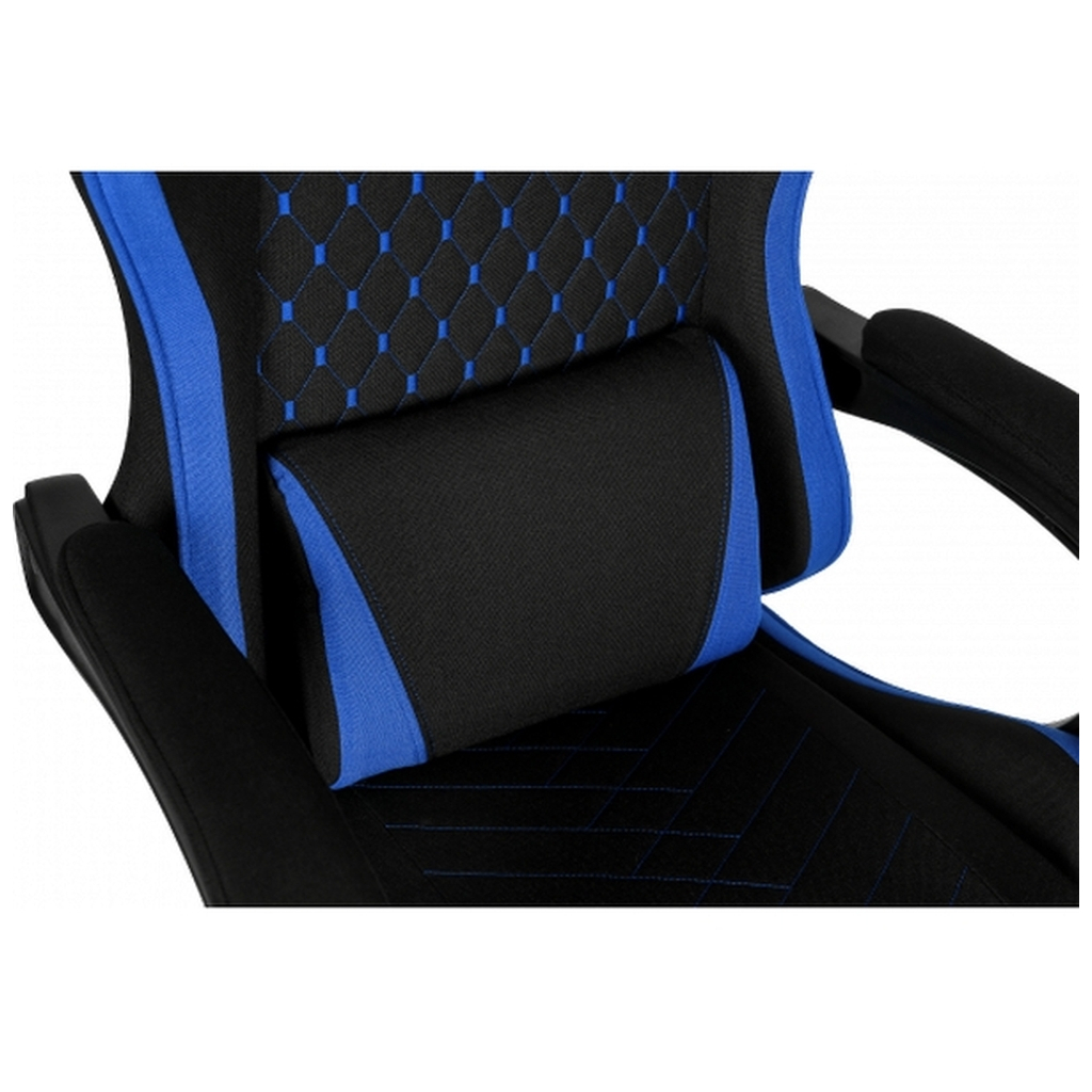 Крісло ігрове GT Racer X-2339 Black/Blue (X-2339 Fabric Black/Blue) - зображення 9