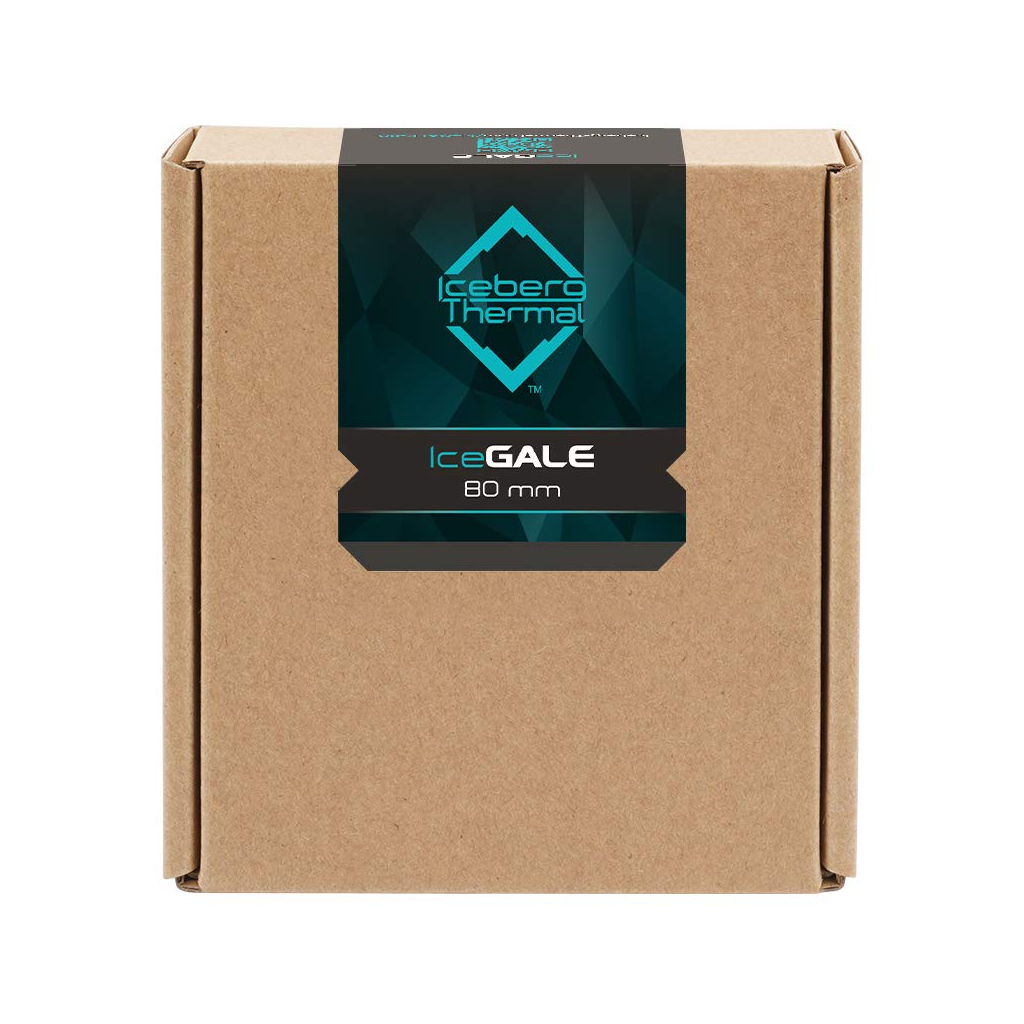 Кулер до корпусу Iceberg Group IceGALE 80mm Black (ICEGALE08-C0A) - зображення 4
