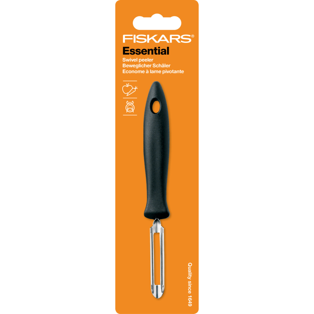 Овочечистка Fiskars Essential Flex 6 см (1023787) - зображення 2