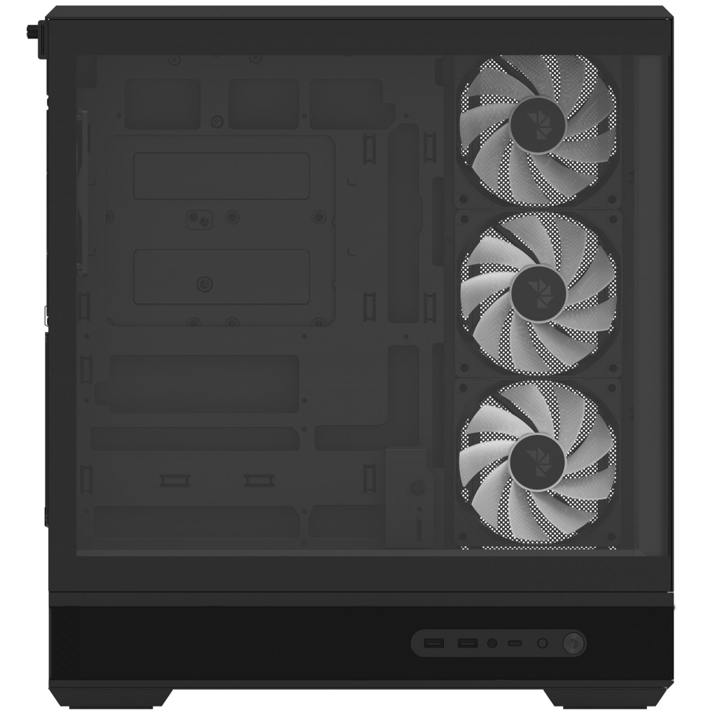 Корпус для ПК AeroCool P500B Digi-BK-v1 Black (ACCM-PN09143.11) - зображення 5