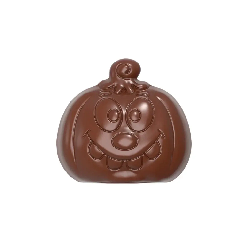 Форма для шоколаду Chocolate World Гарбуз 52 x 56 x 23 мм 2х4 шт 71,5 г (12050 CW) - изображение 1