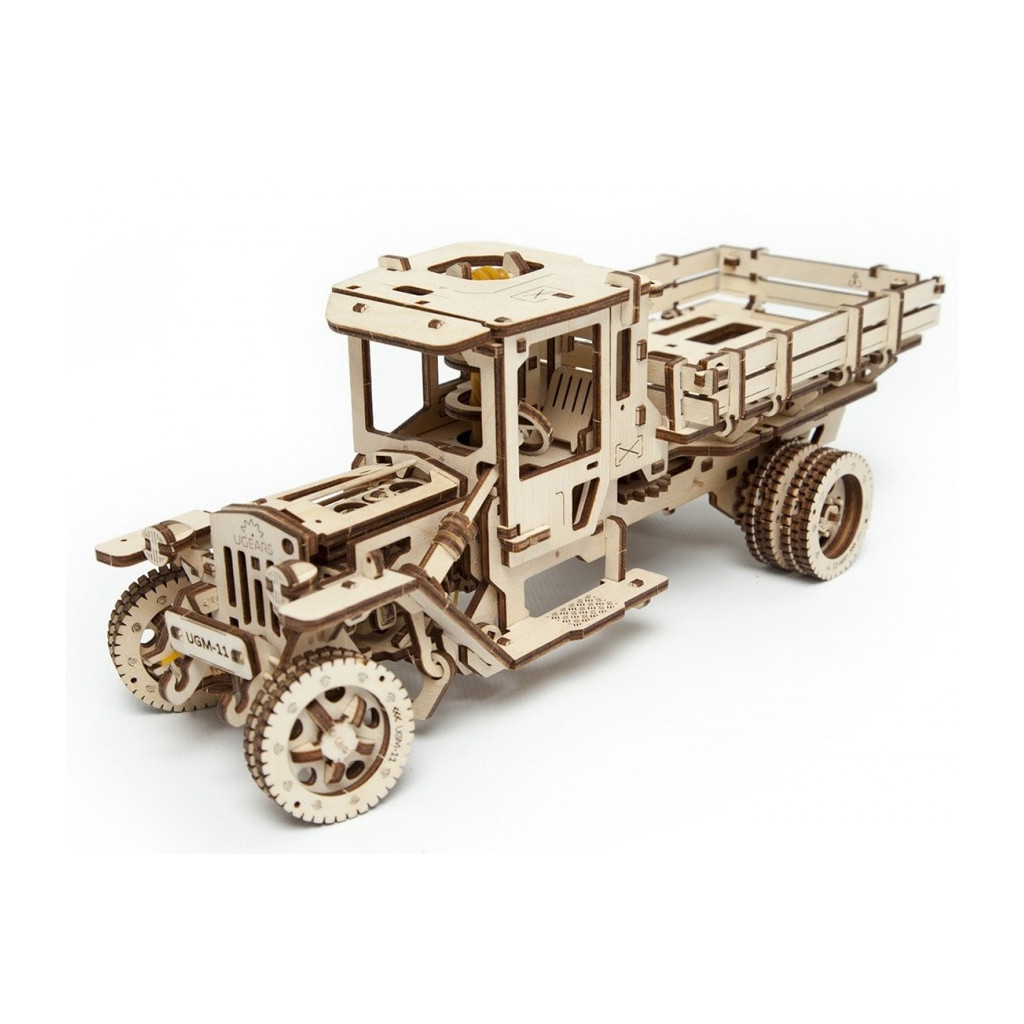 Збірна модель Ugears Вантажівка UGM-11 (70015) - зображення 3