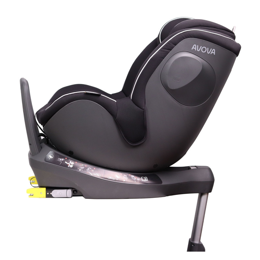 Автокрісло Avova Sperber-Fix i-Size 0-1 Pearl Black (4260621465015) - зображення 5