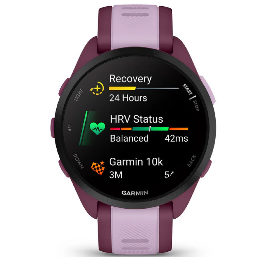 Смарт-годинник Garmin Forerunner 165 Music, GPS, WiFi, Berry/Lilac, GPS (010-02863-33/010-02863-B3) - зображення 2