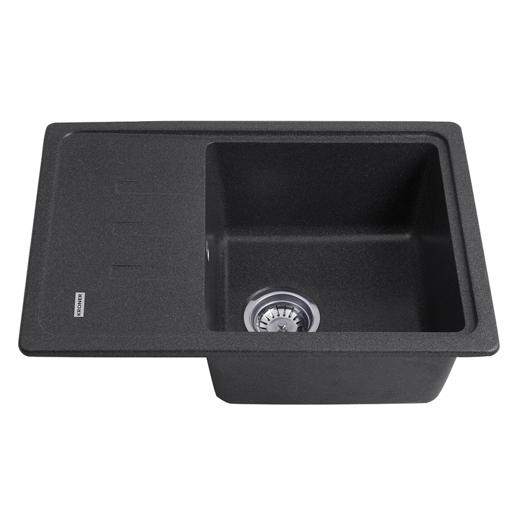 Мийка кухонна Kroner KompositGRB-6243 (CV031063) - зображення 2