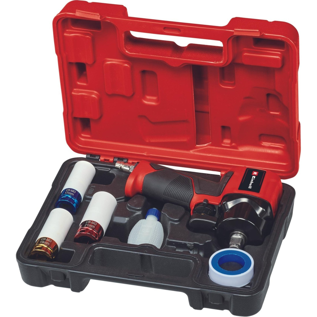 Гайковерт Einhell TC-PW 610 Compact, 610Нм, 6.3бар, 142л/хв, М14, кейс (4138965) - зображення 3