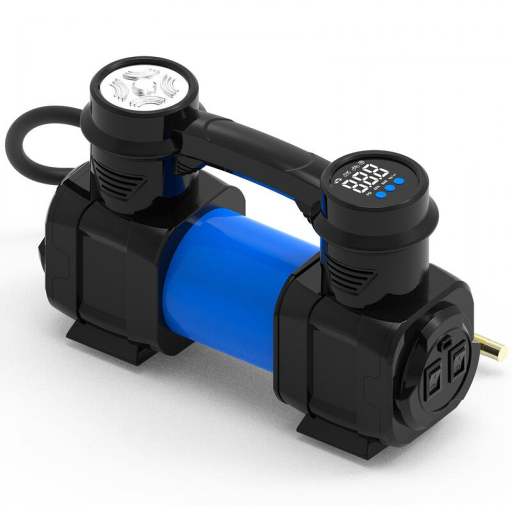 Автомобільний компресор Aspiring Airflow 4 metal 60L 120W (ATM400) - зображення 2