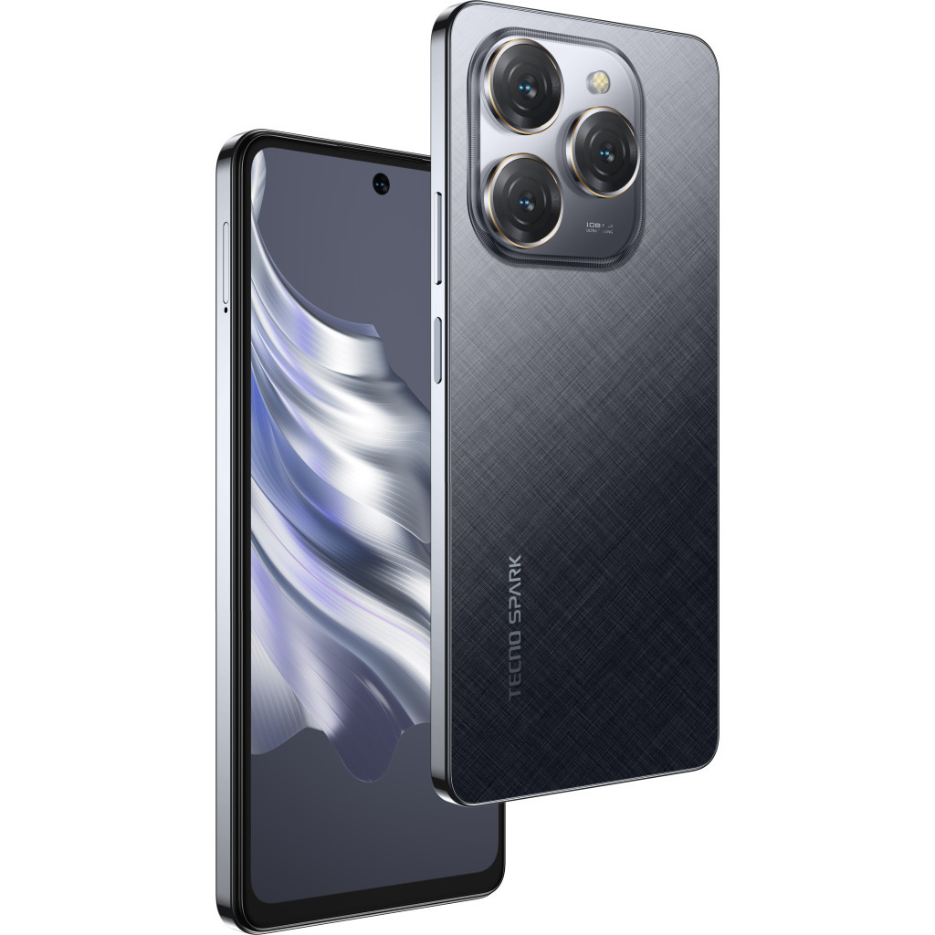 Мобільний телефон Tecno KJ6 (Spark 20 Pro 8/256Gb) Moonlit Black (4894947014178) - зображення 10