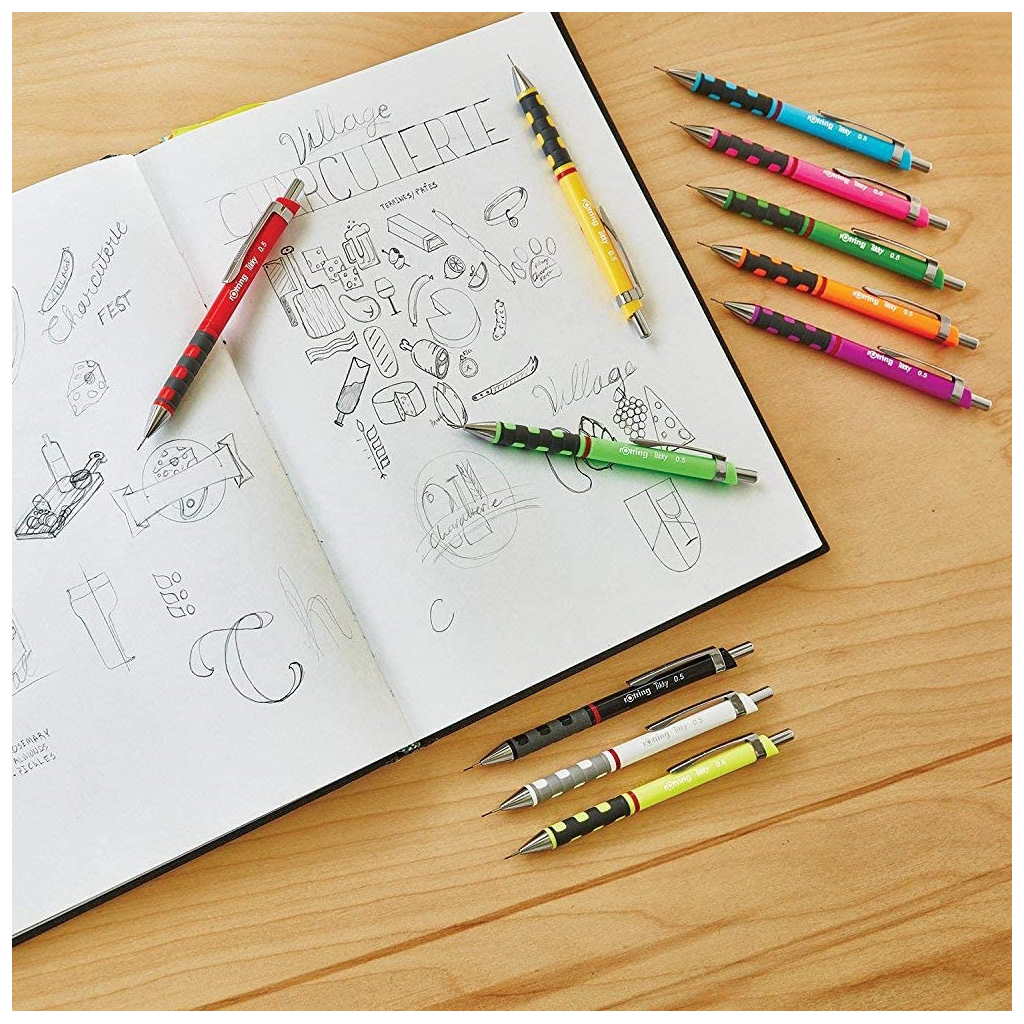 Олівець механічний Rotring Drawing TIKKY Yellow PCL 0,5 (R1904702) - зображення 4